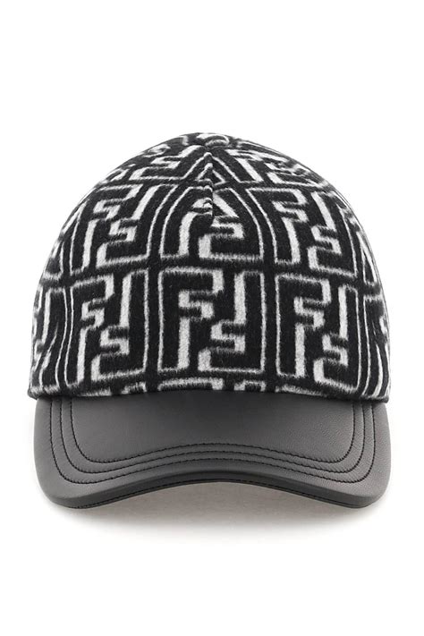 fendi hats for men|fendi black wool hat.